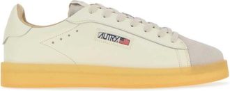 Autry White Color Block Sneakers