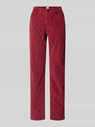 Brax Brax Slim Fit Cordhose im 5-Pocket-Design Modell Carola in Bordeaux, Größe 42K
