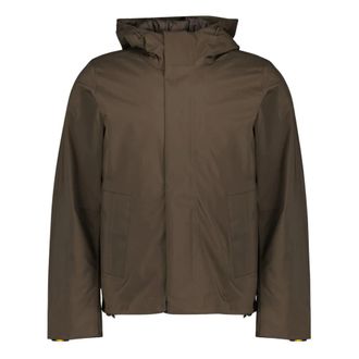 K-Way K-Way, Rain Jackets, male, Brown, Size: XL Jacken Bonded Padded Jacket