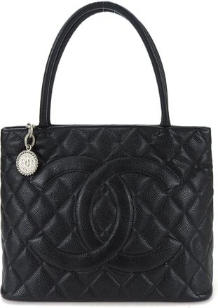 Chanel Grained Calfskin Tote Bag (Pre-Owned)