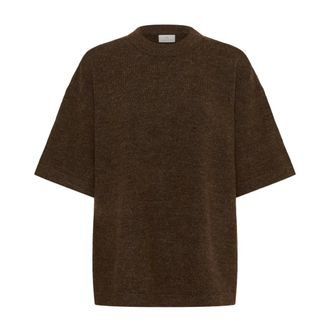 Kaffe Maglieria Girocollo - - Knitwear - Donna - Marrone - S