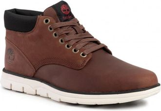 Timberland Bradstreet Chukka Marron MN Veterboots - Heren - Veterlaarzen - Bruin - 41 EU - Leer - Schoenen