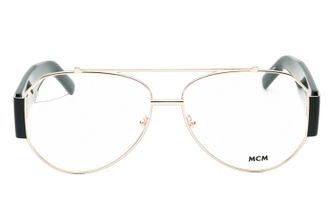 MCM MW5001008 Aviator Metal Eyeglasses - Gold