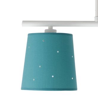 Fabrilamp Fabrilamp - Lampara Consciencia 2xe14 Turquesa Regx39x16 Cm