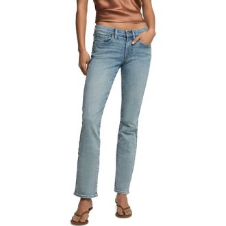 Lucky Brand Sweet Straight Leg Jeans in Pale Sky Wash at Nordstrom, Size 25 32