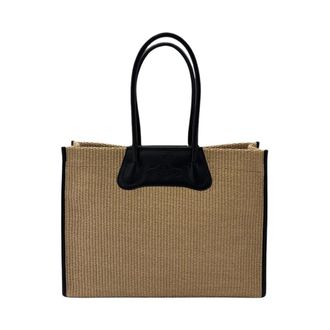 Vivienne Westwood Tote Bags, female, Beige, Size: ONE SIZE Troy Tote Bag