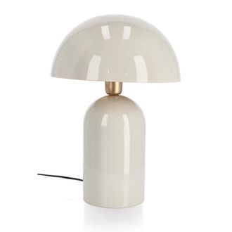 BIZZOTTO Velma beige table lamp h45