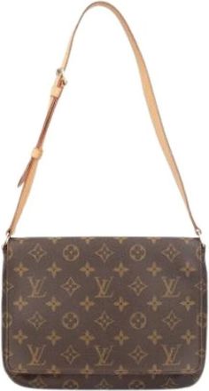 Louis Vuitton Pre-owned Shoulder Bags, female, Brown, Size: ONE SIZE Pre-owned Vintage Shoulder Bag
