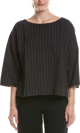 Eileen Fisher Eileen Fisher Bateau Neck Box Top