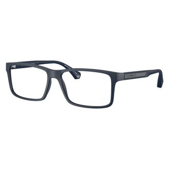 Emporio Armani Glasses, unisex, Black, Size: 56 MM Ea3038 Eyeglasses