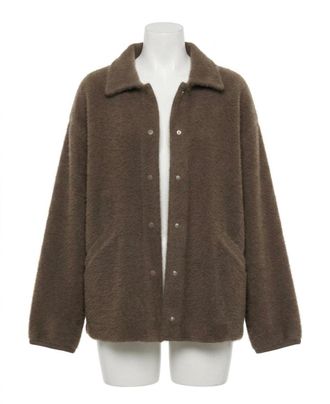 Z Supply Bronx Sweater Knit Jacket In Tavern