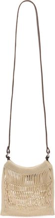 Christophe Lemaire Filt Net mini-crossbodytas - Beige