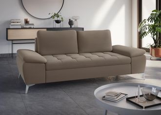 Sit&more 2,5-Sitzer »Latigo« mit hochwertigen Metallfüssen