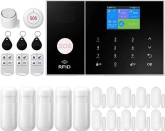 OEM Sistema De Alarma Para El Hogar, Conectividad Inal&aacute;mbrica, Control Mediante Aplicaci&oacute;n M&oacute;vil, F-4g, Enchufe Europeo