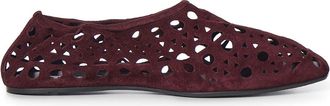 Alaia Vienne Suede Slippers