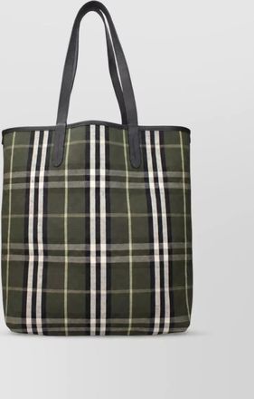 Burberry leather tote bag