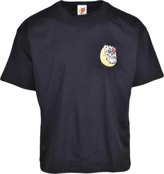 Sky High Farm SKY High Farm, Tops, Heren, Zwart, L, Katoen, T-shirt