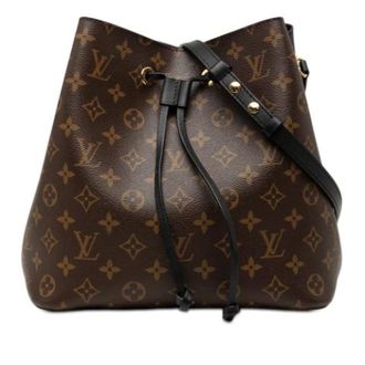 Louis Vuitton Pre-owned Neonoe Bucket Bag - Dames - Pre-owned - Bruin - Maat: ONE Size Leer