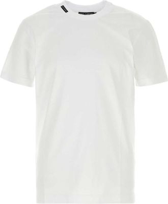 Dolce & Gabbana White Crew Neck T-Shirt
