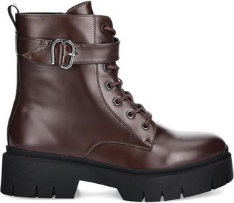 HUGO BOSS Stivali con fibbia - Marrone