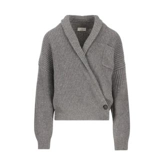 Brunello Cucinelli Mujer, Jerseys, Gris, Talla: S