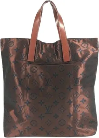 Louis Vuitton Pre-owned Tote Bags, female, Brown, Size: ONE SIZE Pre-owned Nylon Tote Bag