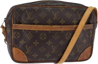 Louis Vuitton Pre-owned Vintage Crossbody Tas - Dames - Vintage Schoudertas - Bruin - ONE Size - Vintage
