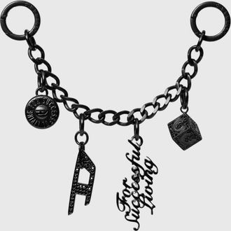 Diesel Charm Thin Silver - Universal straps - Unisex - Black