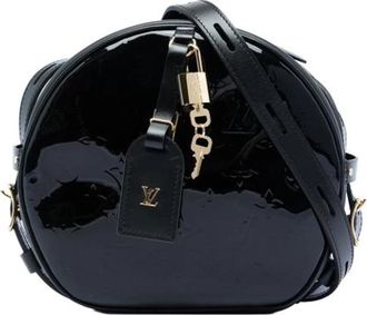 Louis Vuitton Pre-owned Boite Chapeau Souple MM - Dames - Vintage Schoudertas - Zwart - ONE Size - Leer - Vintage