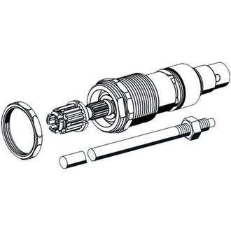 Schell Schell - Cabezal Completo Y Husillo 488 Mm, Con Ayuda De Corte