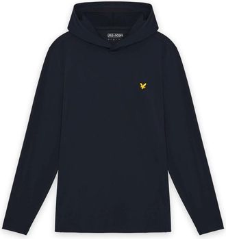 Lyle & Scott Golf Core Midlayer Hoodie - Heren - Sweatshirts & Hoodies - Blauw - Maat: 2XL Poliester