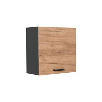 Vicco Armario Colgante R-line, Roble Dorado/antracita, 60 Cm Con 1 Puerta, Vicco