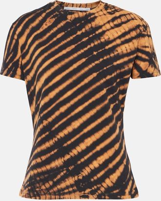 Proenza Schouler White Label Finley tie-dye cotton-blend T-shirt