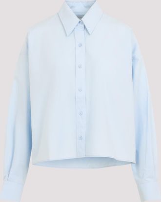 Frankie Shop Het Frankie Shop Arlen katoenen boxy-shirt