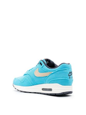 Nike Womens Air Max Sneakers Blue Corduroy Rubber