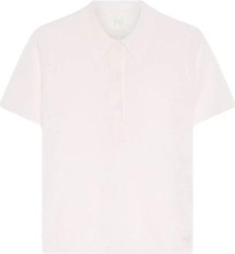 Marella Mlmalcamo Top - Dames - Polos - Roze - M - Polyester - Tops