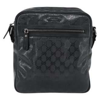 Gucci Vintage, unisex, Zwart, ONE Size, Pre-owned Vintage Cross Body Bag