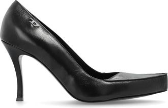 Diesel D-Lucette Pump - Dames - Pumps - Zwart - 39 EU - Leer - Schoenen