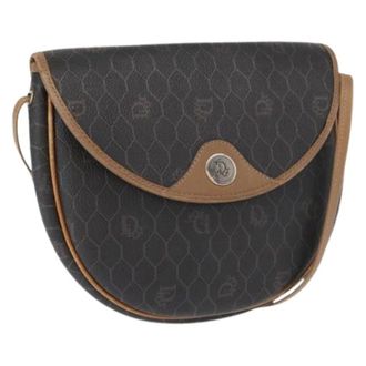 Dior Pre-owned Vintage Schoudertas - Dames - Pre-owned - Bruin - Maat: ONE Size Leer