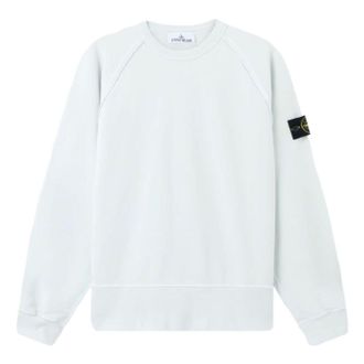Stone Island 6100041 Oversized Crewneck Sweatshirt Sky Blue L1S156100041S0051V0041