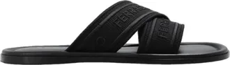 Ferragamo Ferragamo Ladies Laurene Logo Slides