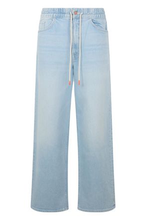 Mother Light Blue Relaxed High Rise Jeans