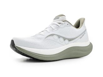 Saucony Triumph 23 Mens Running Shoes White/Laurel : 12.5 D - Medium, Textile
