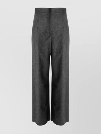 Emporio Armani high waist wide leg trousers with pockets