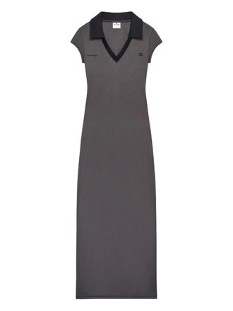 Courr&egrave;ges Sports Polo Long Dress