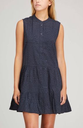 Apiece Apart Almada Shirt Dress In Ink