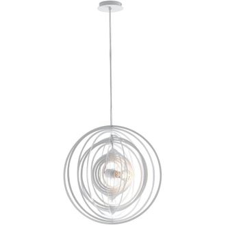Fan Europe Sospensione club in metallo bianco 120x50 cm
