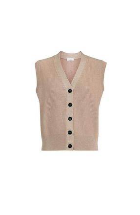 Brunello Cucinelli Cashmere knit vest in Light Brown at Nordstrom, Size Xx-Small Eu