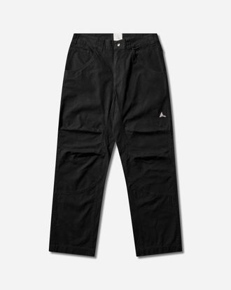 Roa Men s Crimp Shaped Cotton Pants Black