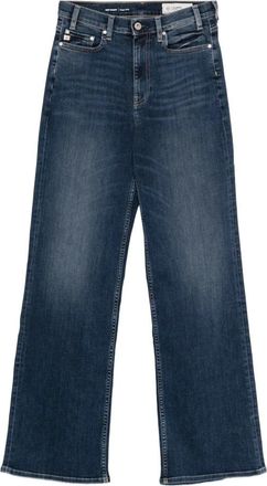 AG - Adriano Goldschmied New Baggy Wide - Dames - Loose Fit Jeans - Blauw - W30 - Jeans